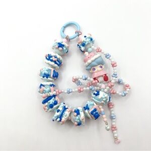 Handmade beads phone charm/bag charm/keychain